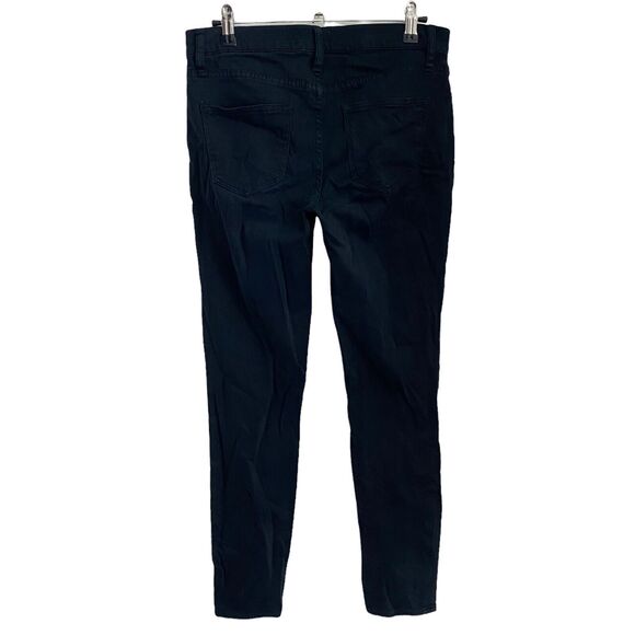 Madewell 27 Skinny Skinny Jeans Black Solid Pants Stretch Basic - Picture 6 of 8